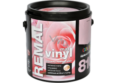 REMAL Vinyl Color mat omyvatelná barva na zeď, 810 šípkově růžová, 3,2 kg