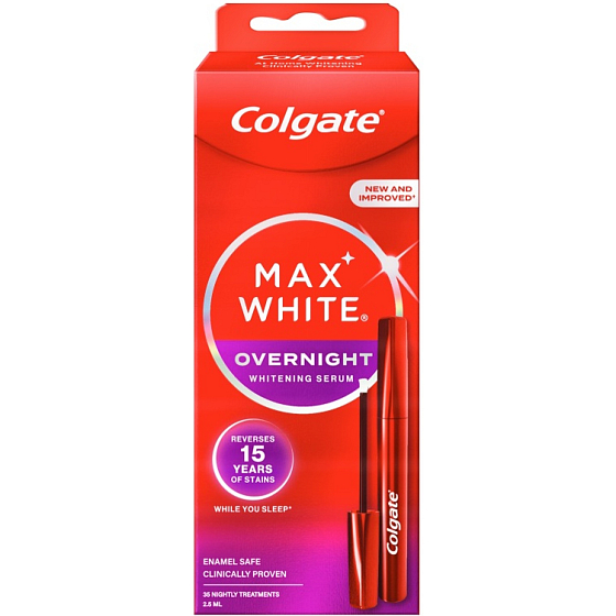 Colgate Max White Overnight Zahnaufhellungsstift 2,5 ml