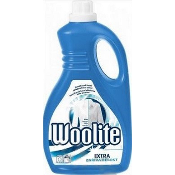Woolite Extra White flüssiges Waschgel für weiße Wäsche Extra strahlender Weißgrad 3 l