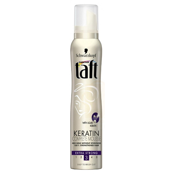 Taft Keratin Complete Mousse extra starker Fixierschaum Härter 200 ml