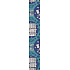Nekupto Geschenkpapier 70 x 200 cm Christmas Blue Cottage, Kirche