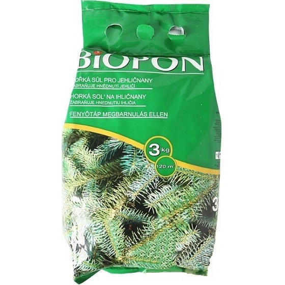 Bopon Conifers, Bittersalz gegen Bräunungsnadeln Dünger 3 kg