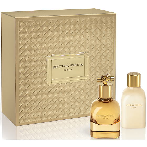 Bottega Veneta Knot parfümiertes Wasser 50 ml + Körperlotion 100 ml, Geschenkset für Frauen