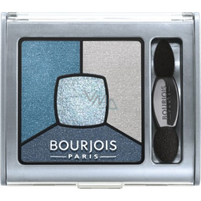 Bourjois Smoky Stories Quad Lidschatten Palette Lidschatten 11 E Blau Ausgabe 3,2 g