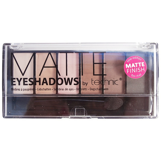 Technic Color Matte Eyeshadow 6´s Nudes 24509