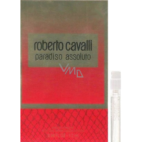 Roberto Cavalli Paradiso Assoluto Eau de Parfum für Frauen 1,2 ml mit Spray, Fläschchen