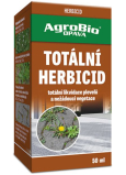 AgroBio Total Herbizid zum Abtöten von Unkraut, Bäumen, alten Rasenflächen 50 ml