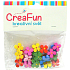 CreaFun Holzdekoration Blumenfarbmischung 14 mm 30 Stück