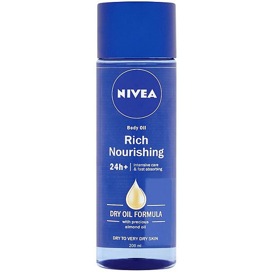 Nivea Body Oil Rich Pflegendes pflegendes Körperöl 200 ml