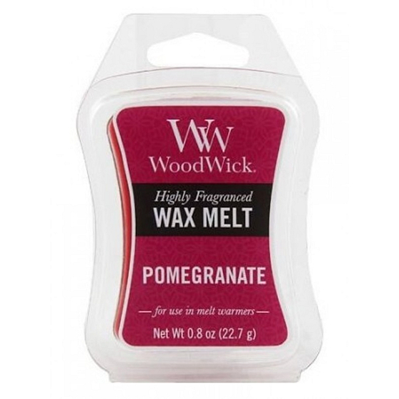 WoodWick Granatapfel - Granatapfel duftendes Wachs für Aromalampen 22,7 g