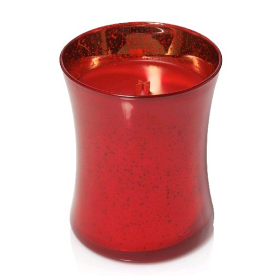 WoodWick Granatapfel - Granatapfel-Duftkerze mit Holzdocht und Deckel Glas Medium 275 g Festine Joy Limited 2018