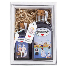 Bohemia Gifts Home Spa - Lavendel Duschgel 250 ml + Badesalz 110 g, Kosmetikset