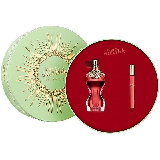 Jean Paul Gaultier La Belle parfümiertes Wasser für Frauen 50 ml + parfümiertes Wasser Mini 10 ml, Geschenkset