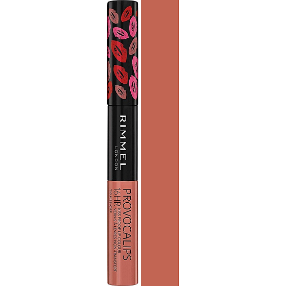 Rimmel London Provocalips 16HR Kiss Proof Lippenfarbe 710 Kiss Off Lipgloss 4 ml und 3 ml