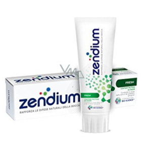 Zendium BioFresh Zahnpasta mit Fluor bringt bis zu 12 Stunden frischeren Atem, bekämpft Mundgeruch 75 ml