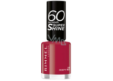 Rimmel London 60 Sekunden Super Shine Nagellack 313 Feisty Red 8 ml