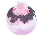 Bomb Cosmetics Pepa Piggy - Schweinchen in der Mitte Funkelnder ballistischer Badeballist 160 g