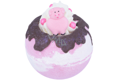 Bomb Cosmetics Pepa Piggy - Schweinchen in der Mitte Funkelnder ballistischer Badeballist 160 g