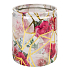 Bolsius Rose mit Kristallkerze in Glas 68 x 80 cm, Brenndauer 23 Stunden