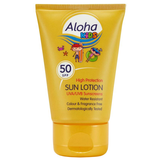 Aloha Kids SPF50 Sonnencreme für Kinder 50 ml