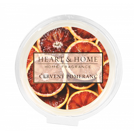 Heart & Home Red Orange Soy natürlich duftendes Wachs 26 g