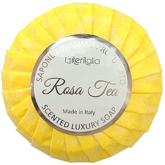 Iteritalia Rosentee Italienische Toilettenseife 100 g