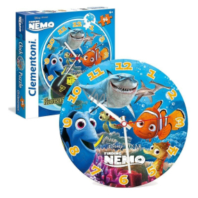 Clementoni Clock Puzzle Finding Nemo 96 Teile, empfohlen ab 6 Jahren