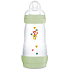 Mam Anti-Colic Saugflasche, weicher Silikonsauger mit mittlerem Durchfluss 2+ Monate Grün 260 ml