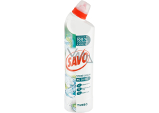 Savo Toilettenstein-Reiniger Turbo flüssiger Toilettenreiniger und Desinfektionsmittel 700 ml