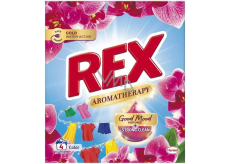 Rex Aromatherapy Color Orchid Waschpulver für Buntwäsche 4 Dosen 260 g