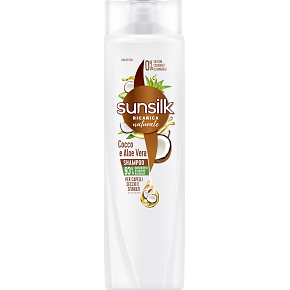 Sunsilk Shampoo Cocco E Aloe Vera für trockenes und brüchiges Haar, 250 ml