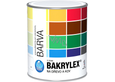Bakrylex Univerzál lesk V2066 barva na dřevo a kov, 1000 bílá, 700 g