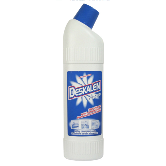 Deskalen flüssiger Toilettenreiniger mit Bleichmittel, 750 ml