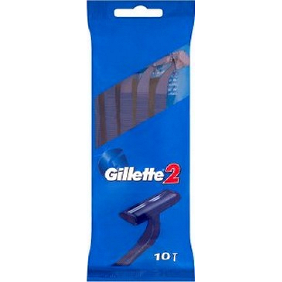 Gillette2 Fertigrasierer 10 Stück für Herren im Beutel