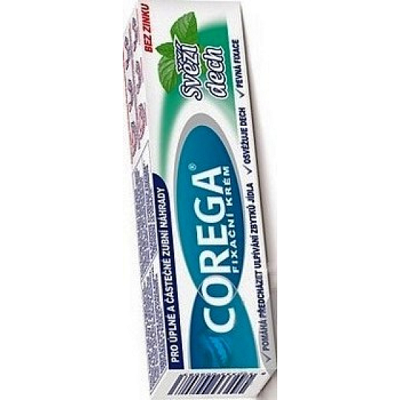 Corega Fixation Cream Fresh extra stark für Voll- und Teilprothesen 40 g