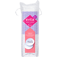 Evita Abschminkpads, 70 Stück + 10 Stück gratis