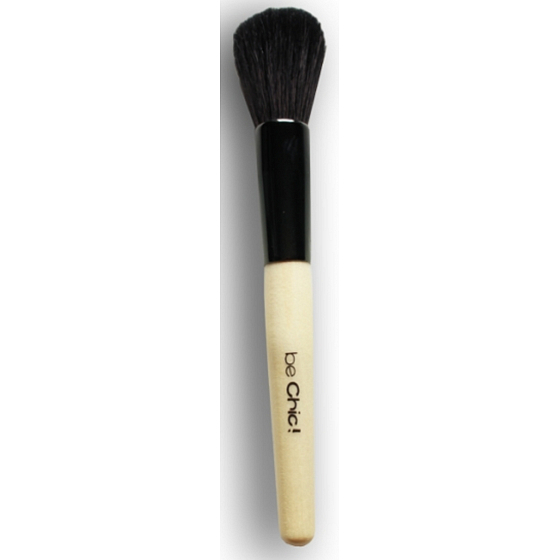 Sei schick! Professional White B 02 Kosmetikpinsel mit natürlichen Ziegenborsten universal 19 cm