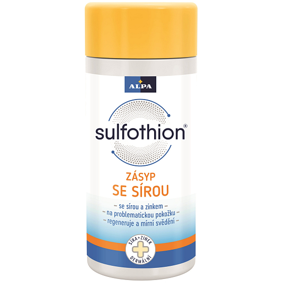 Alpa Sulfothion Fußpulver mit Schwefel 100 g