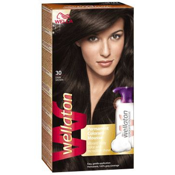 Wella Wellaton Haarschaum 3/0 Dunkelbraun