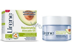 Lirene Rejuvenating Avocado Oil Hydratation und Ernährung Avocadoöl Tag / Nacht Hyaluroncreme 50 ml