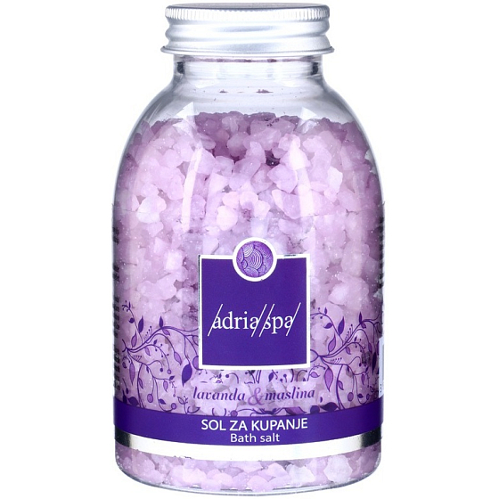 Adria Spa Lavendel & Oliven pflegendes Badesalz 300 g