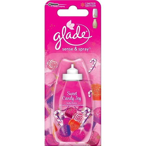 Glade Sense Sweet Candy Joy Lufterfrischer Nachfüllung 18 ml