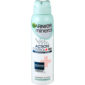 Garnier Mineral Action Control + Klinisch getestetes Antitranspirant-Deodorant-Spray für Frauen 150 ml