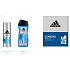 Adidas Climacool Antitranspirant Deospray für Männer 150 ml + 3in1 Duschgel für Körper, Gesicht und Haare 250 ml, Kosmetikset