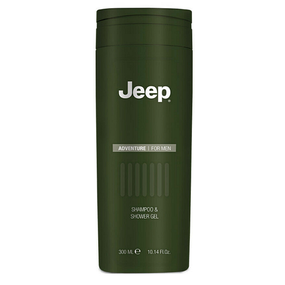 Jeep Adventure for Men 2 in 1 Duschgel und Shampoo für Männer 300 ml