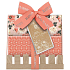 Baylis & Harding Royal Garden Toilettenseife 2 x 200 g + Seifenschale aus Holz, Kosmetikset für Frauen