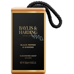 Baylis & Harding Signature Men´s Black Pepper & Ginseng Toilettenseife für Männer 200 g