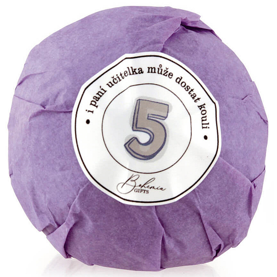 Bohemia Gifts Sogar ein Lehrer kann einen Ball von sprudelnden schäumenden Badeball 100 g bekommen