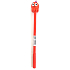 Albi Kvído Liner Gummi rot Octopus, Stift mit schwarzer Mine 19 cm