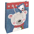 Nekupto Geschenkpapier Tasche 23 x 18 x 10 cm Weihnachtsbär